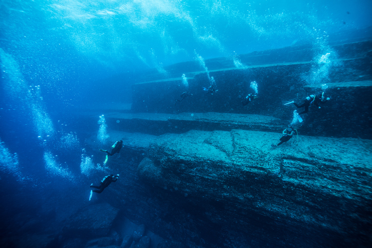 Así es Yonaguni, la ciudad perdida de Japón que se hundió en el mar 