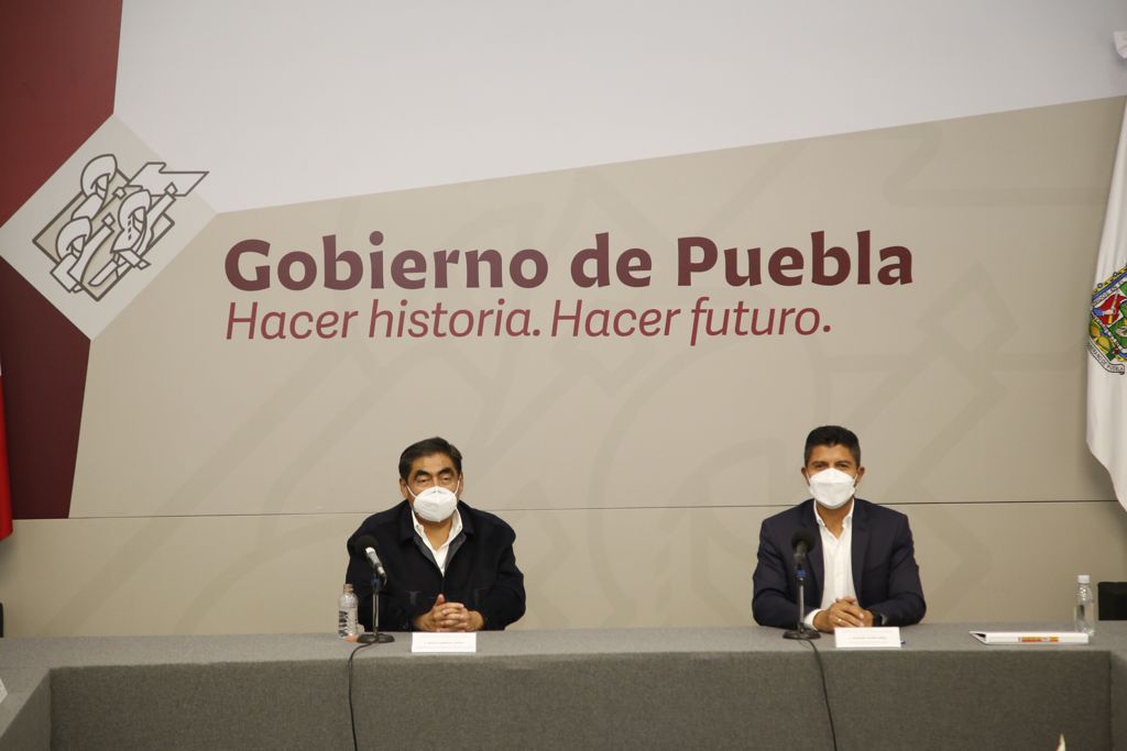 Eduardo Rivera y Barbosa se reúnen para coordinar gobiernos
