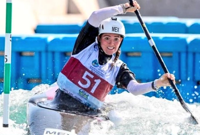La poblana Sofía Reinoso va por la final de canotaje en Tokio 2020