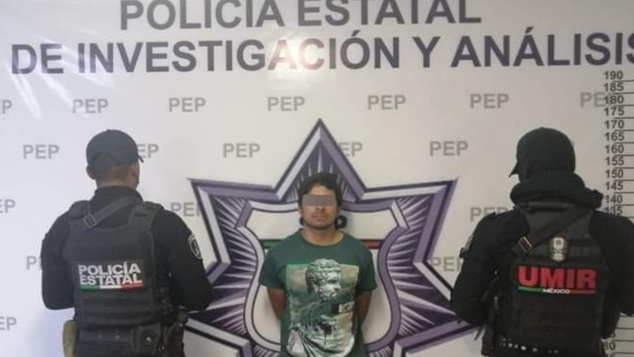 Detienen en Coronango a Narcomenudista de Cristal