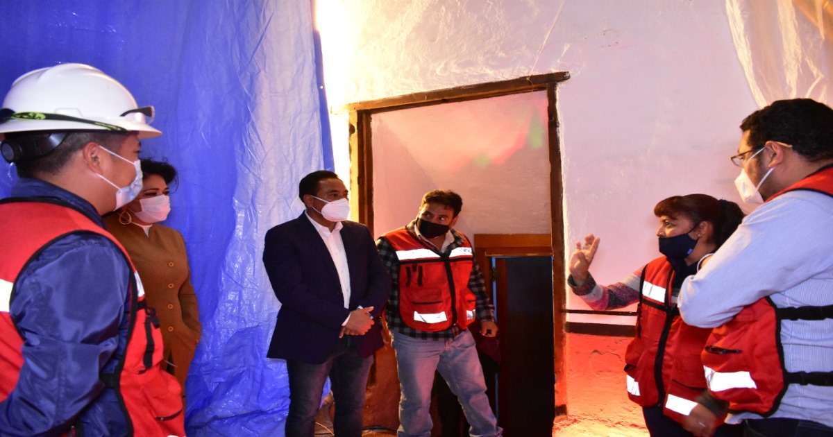 Recibió alcalde electo explicación in situ sobre los procesos culturales en San Francisco