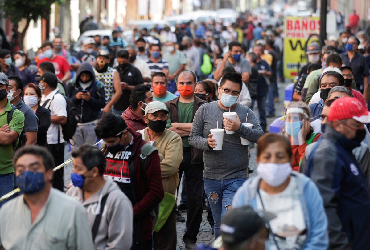 México reporta 17,408 contagios en 24 horas, otro repunte en las cifras por Covid-19 en el país