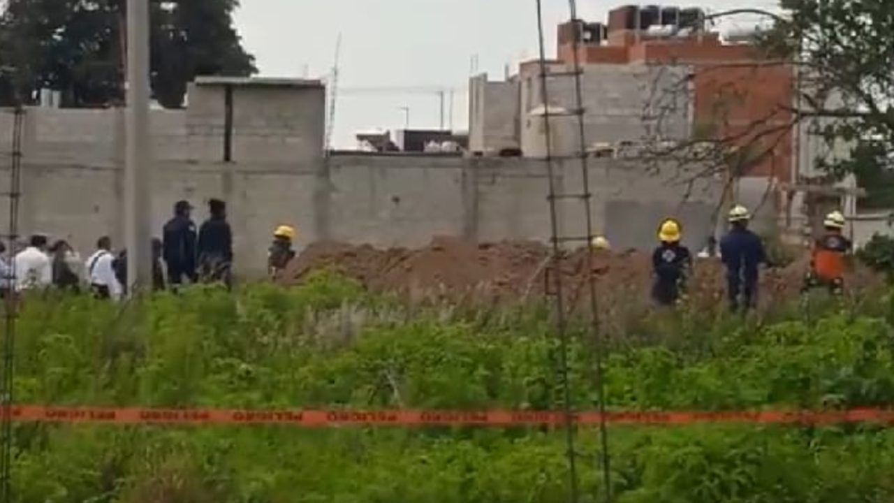 Trabajador muere en Cuautlancingo tras ser sepultado 4 metros bajo tierra 