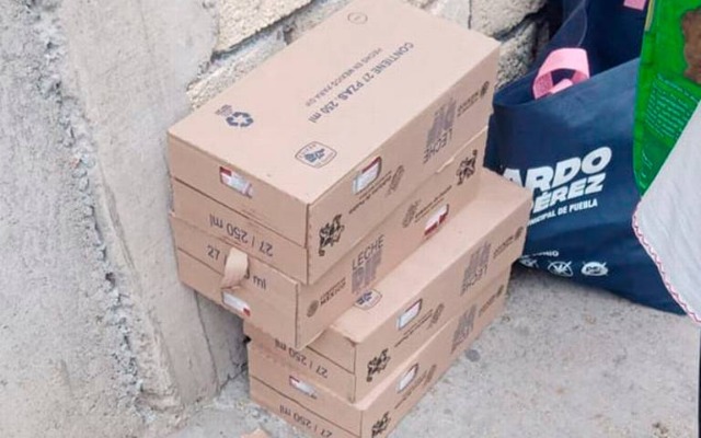 Denunciarán al Ayuntamiento de Puebla y DIF municipal por entrega de paquetes de leche