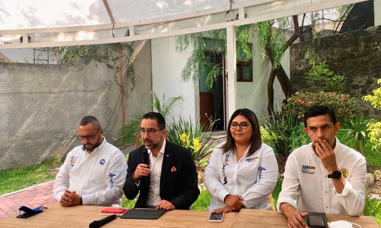 Líderes del PAN y PRD llaman a poblanos a salir a votar el 6 de junio