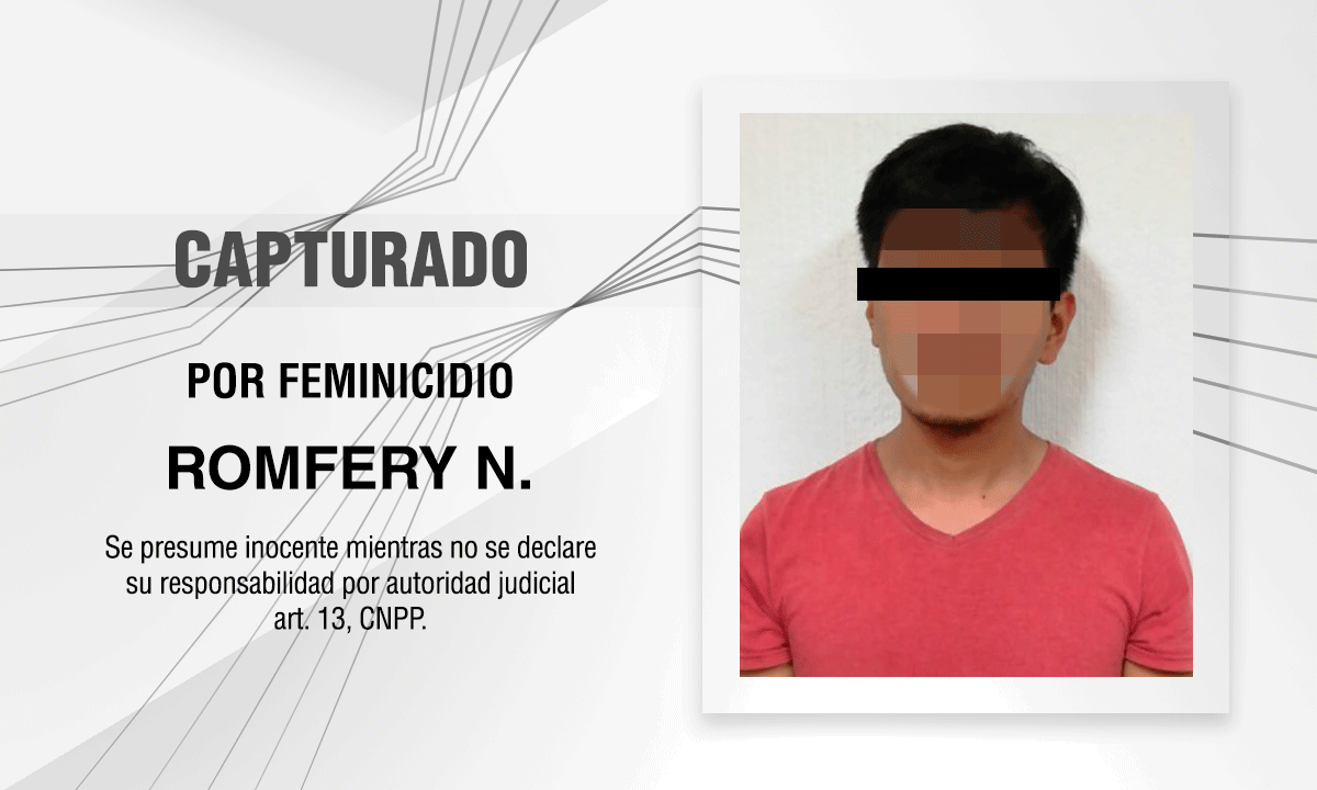 Al CERESO, imputado por el feminicidio de Itzel N; PGJE