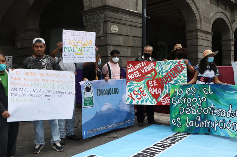 Exigen a gobierno de Puebla y Tlaxcala intervención para salvaguardar La Malinche