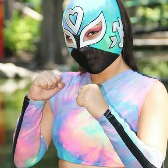 Miku, la 'niña fina de la Lucha Libre estará en Puebla para festejar el Día del Padre