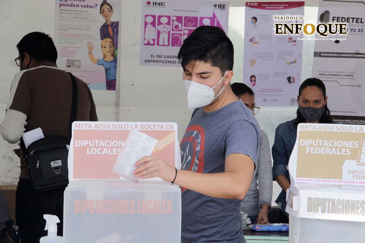 Puebla arriba de la media nacional durante las votaciones: INE