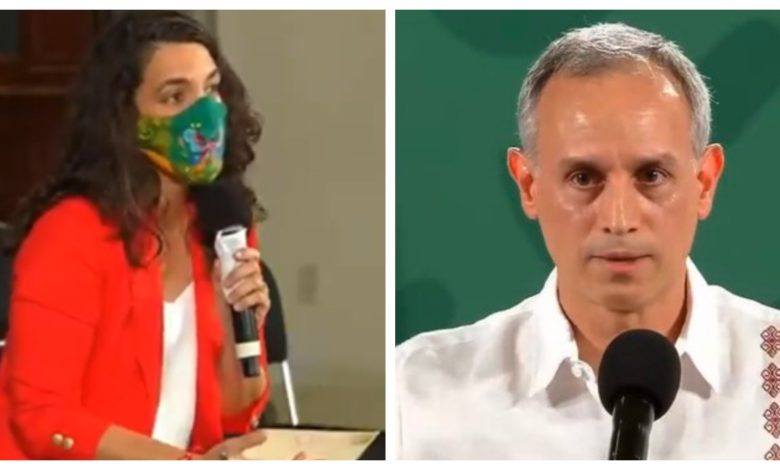 López-Gatell se enfrasca en discusión con reportera sobre efectividad de vacuna Cansino