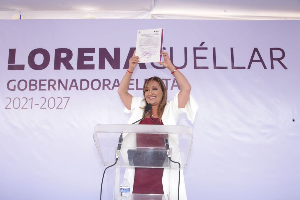Oficialmente es gobernadora de Tlaxcala, entregan constancia de mayoría a LCC (Galería) 