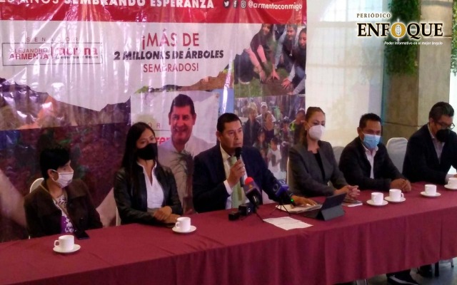 Afirma Alejandro Armenta que la derrota de Morena en Puebla es responsabilidad de toda la militancia