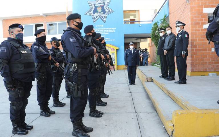 Los cuerpos policiales de Apizaco que no pasen el examen de Control y Confianza serán dados de baja.