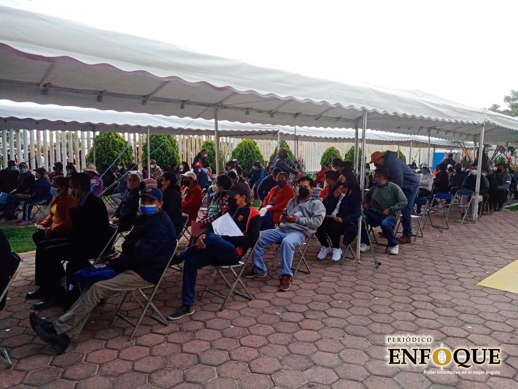 Alta de manda de vacunas anticovid en Amozoc y municipios conurbados 