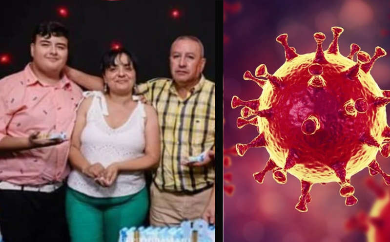 "Éramos cinco... ahora somos dos": Mujer pierde a familia en 20 días por culpa del covid-19
