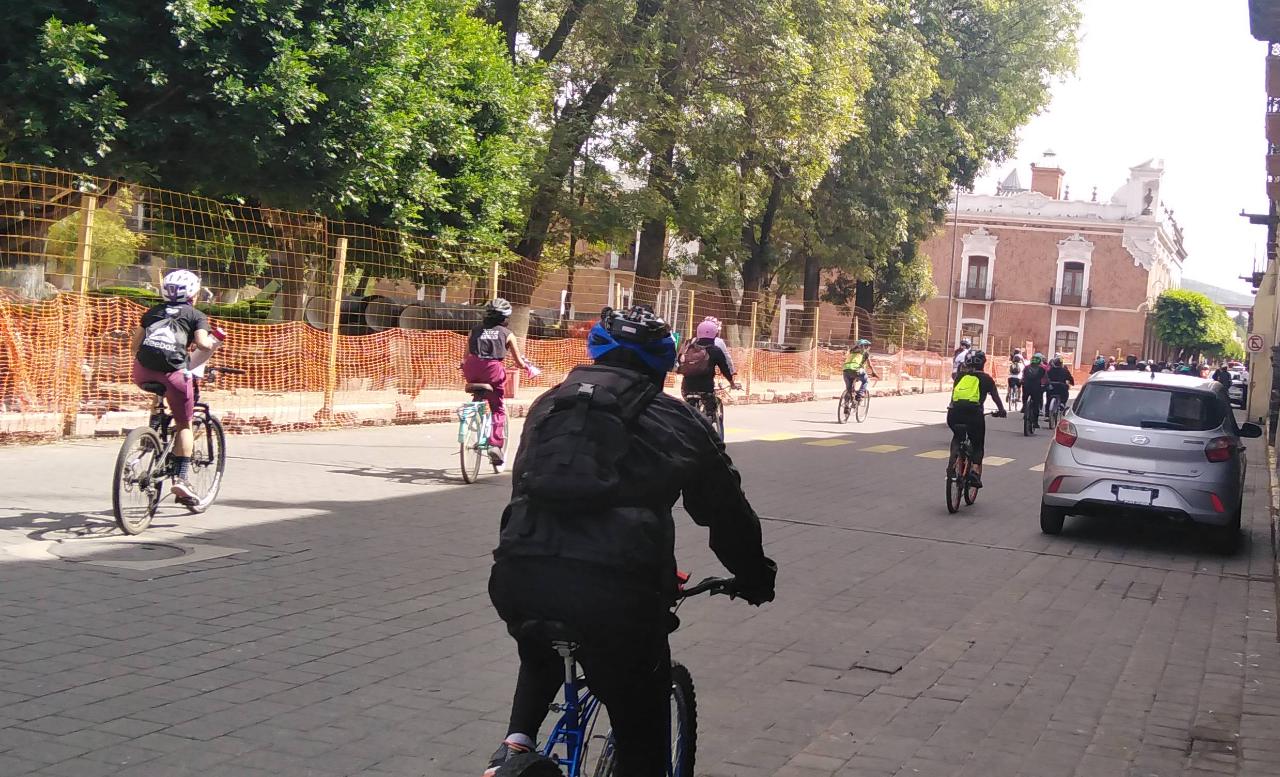 Participa Tlaxcala en rodada nacional contra la violencia de género