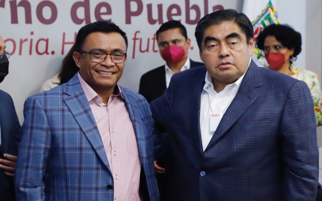 Promete Morena apoyo a Miguel Barbosa para el resto de su gestión