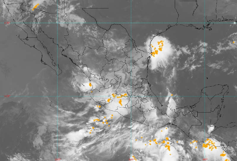 Persistirán las lluvias en gran parte de México, reporta el SMN