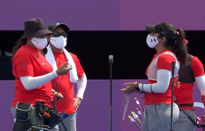 Equipo mexicano femenil de tiro con arco perdió contra Alemania en cuartos de final