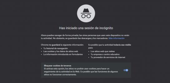 google incognito