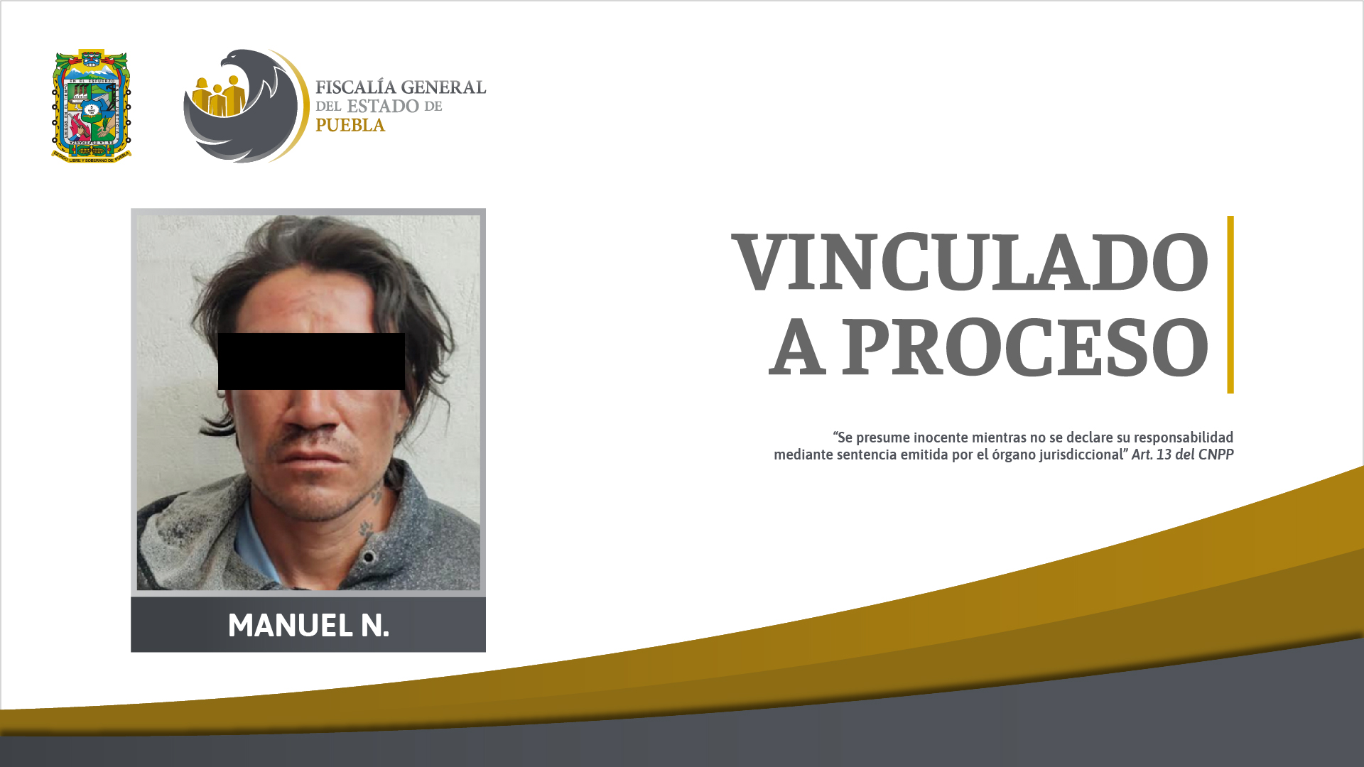 Vinculado a proceso ladrón que antes cometió violación en Huejotzingo