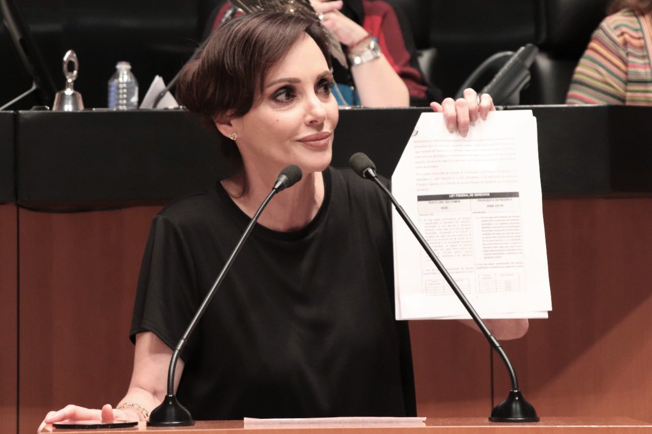 Lilly Téllez promoverá ley que prohíbe a políticos postularse cuando son investigados por delitos sexuales