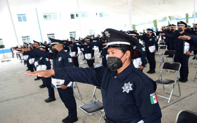Afirma Barbosa que 87 policías del estado han enfermado de Covid-19 desde marzo del 2020 