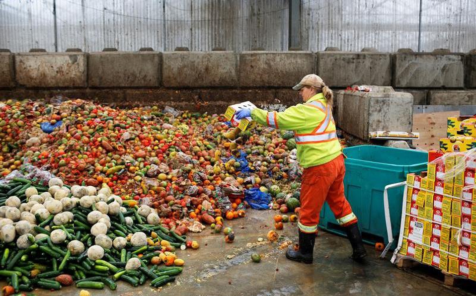 Casi el 20% de los alimentos disponibles en el mundo se desperdician al año, revela ONU