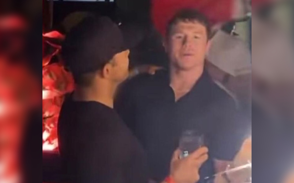 'Canelo' Álvarez celebró su triunfo junto a Luis Miguel en Miami