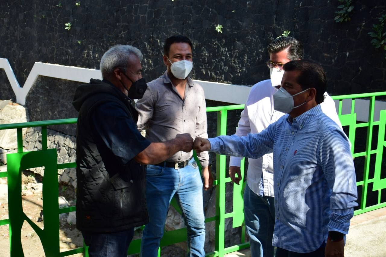 Continúa Luis Alberto Arriaga Lila concretando compromisos con los cholultecas