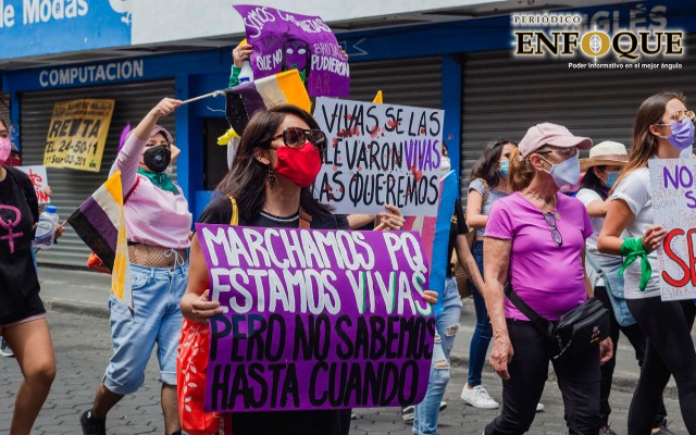 Niega Barbosa que se busque criminalizar protesta del 8M; ya se presentaron denuncias por destrozos