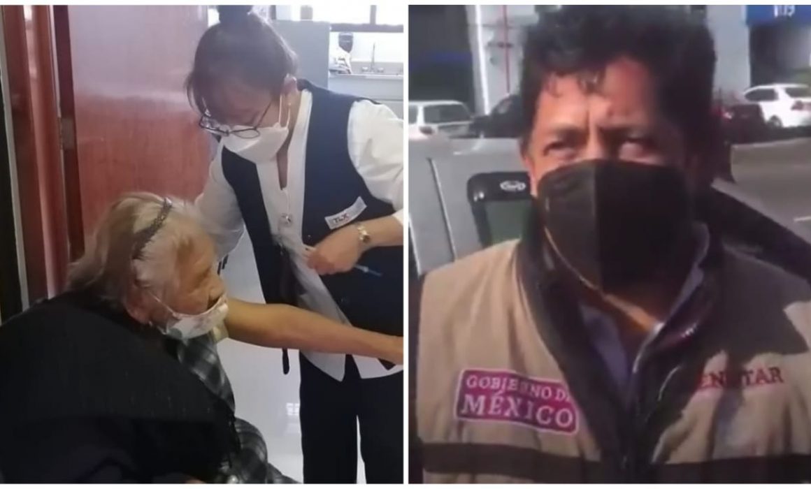 Niegan vacuna a adulto mayor en Tlaxcala por tener INE vencido