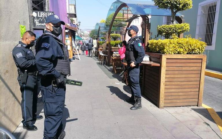 Incrementa seguridad en el Centro de Tlaxcala por razones del Tour Mundial de Voleibol de Playa