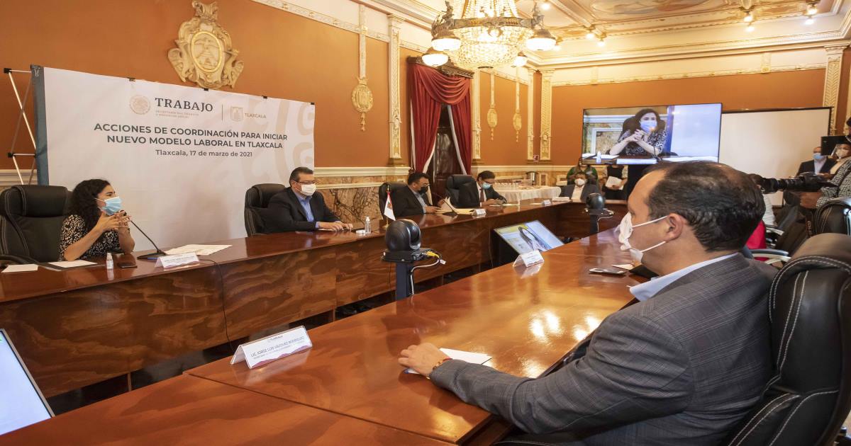 Marco Mena y Luisa María Alcalde trabajan en la implementación de nuevo modelo laboral