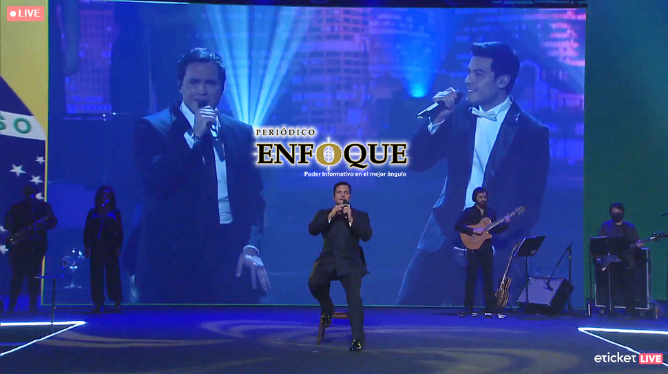 Daniel Boaventura presentó su gran show “Close to you”, online, muy retro espectacular en marzo