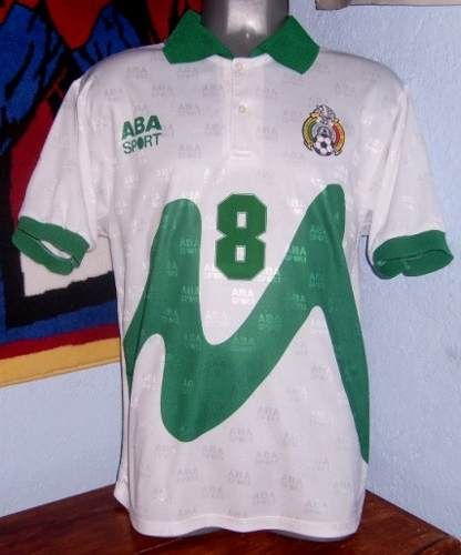 157188158 mexico aba sport 1995 garcia aspe away rare soccer 
