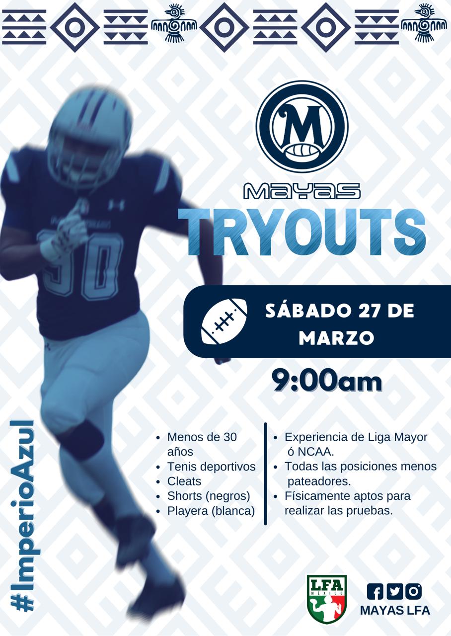Mayas hará try out en Puebla para completar su roster 