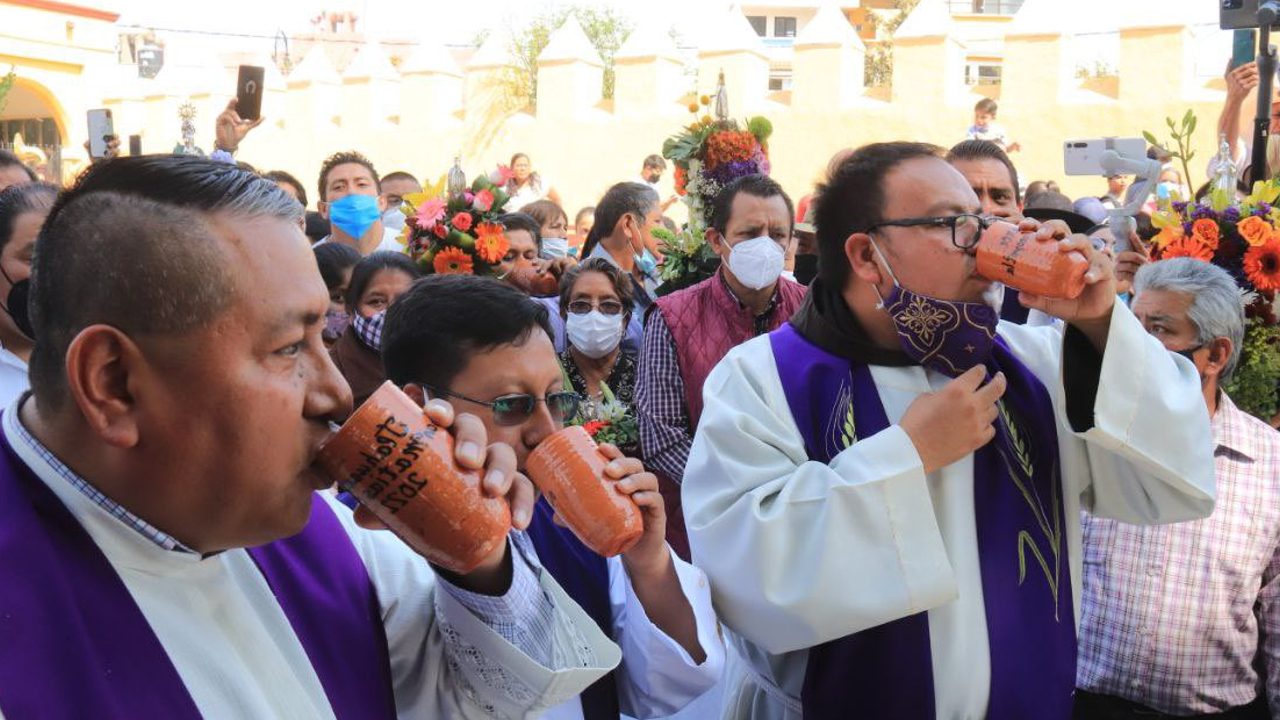 En San pedro Cholula se realizó una edición más de la “Embriaguez Espiritual”