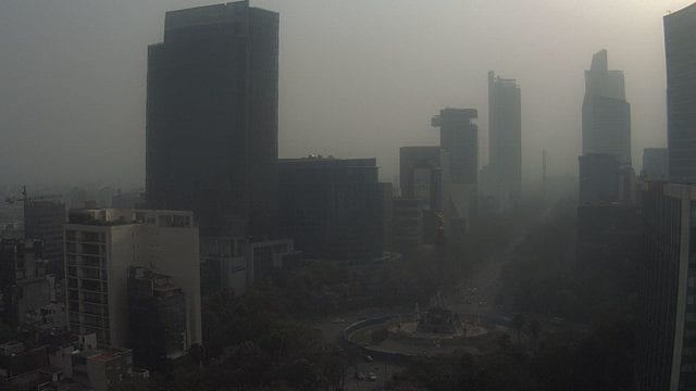 Las impactantes imágenes de la tolvanera en CDMX: se espera mala calidad del aire para este lunes