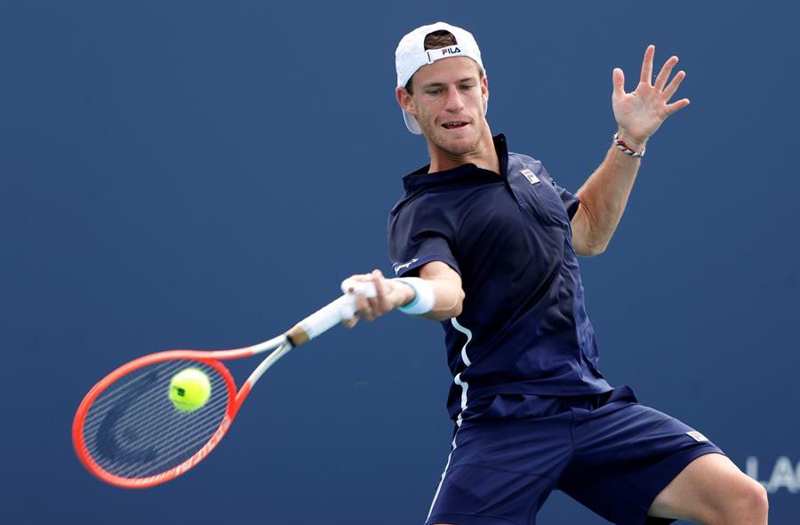 El argentino Diego Schwartzman lograr entrar por primera vez a los octavos de final del Masters 1000 de Miami.