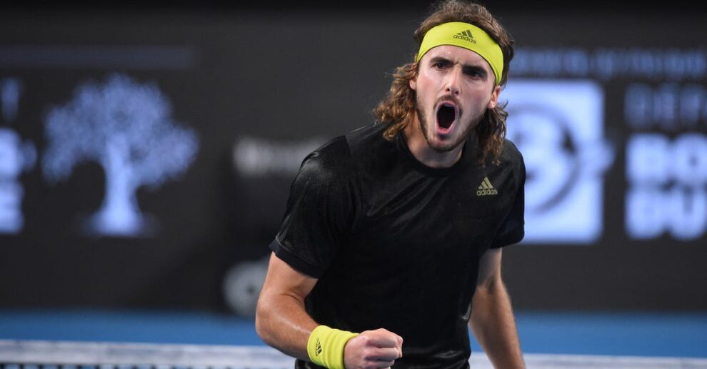 Stefanos Tsitsipas logra clasificarse a los octavos de final del Masters 1000 de Miami.