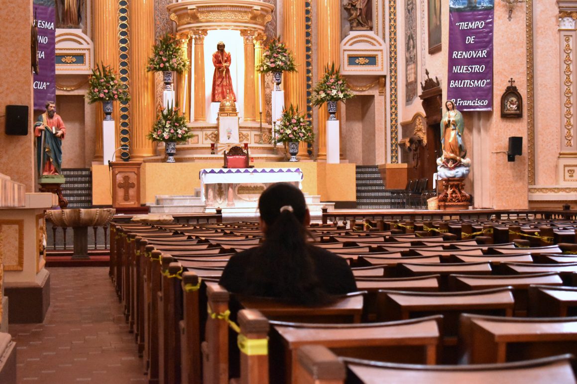 Verificarán que templos religiosos cumplan con medidas sanitarias