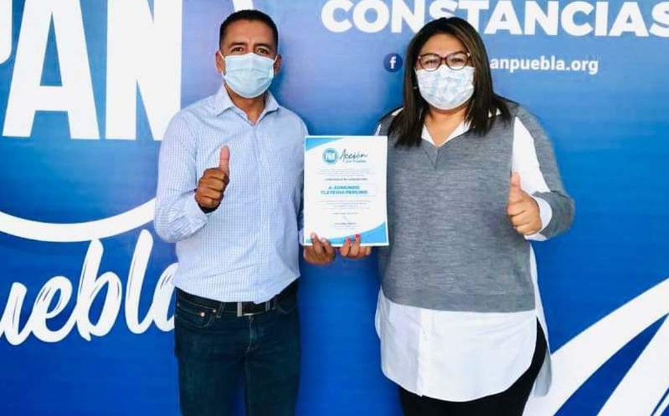 Edmundo Tlatehui, candidato por la Alcaldía de San Andrés comenzará su campaña con impugnaciones en contra. 