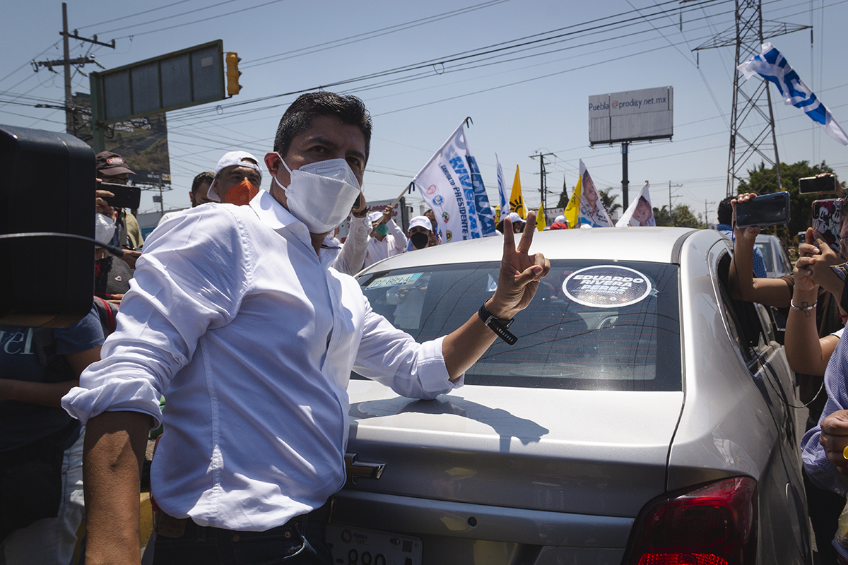 “Rescatar y corregir el rumbo de Puebla”, lema de Eduardo Rivera para llegar a la ciudadanía