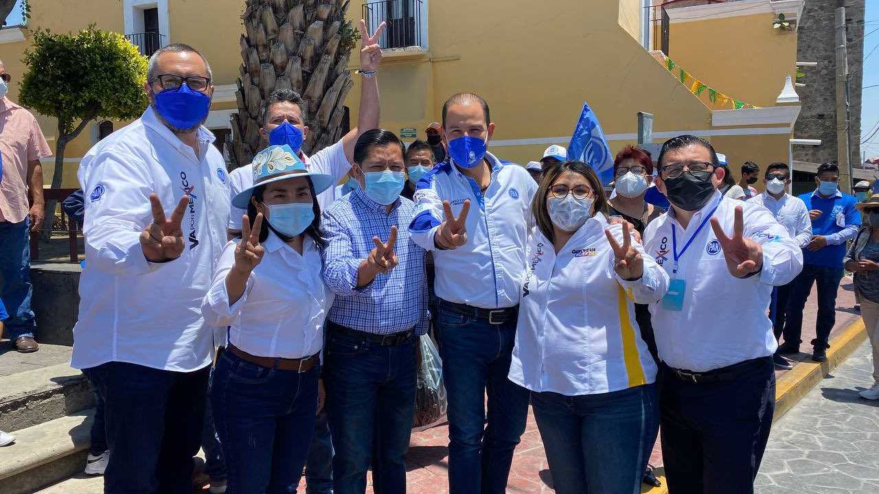 Dirigente Nacional del PAN acude a Cuautlancingo para presenciar el inicio de campaña de Filomeno Sarmiento. 
