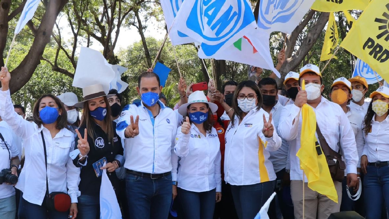 Dirigente Nacional del PAN acompañó a Paola Angon en su inicio de campaña por la Alcaldía de San Pedro Cholula