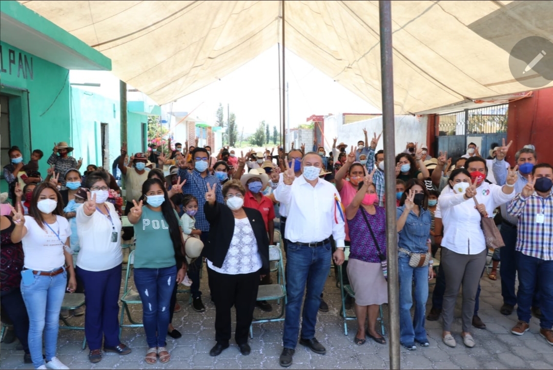 Desde La ex-hacienda la trapera en Atlixco arranca campaña por su reelección Memo Velázquez; coalición Va Por México