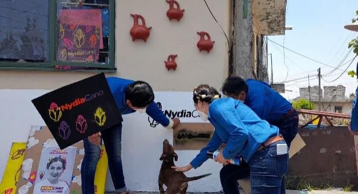 El futuro ya nos alcanzó, Nydia Cano arranca campaña independiente en Tlaxcala.