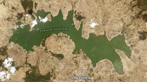 NASA alerta sobre la grave sequía que enfrenta México