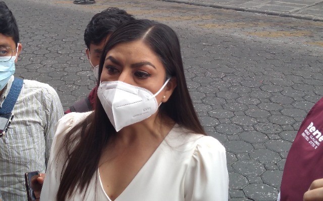 Desconoce Claudia Rivera presencia de vehículos oficiales del Ayuntamiento en su campaña